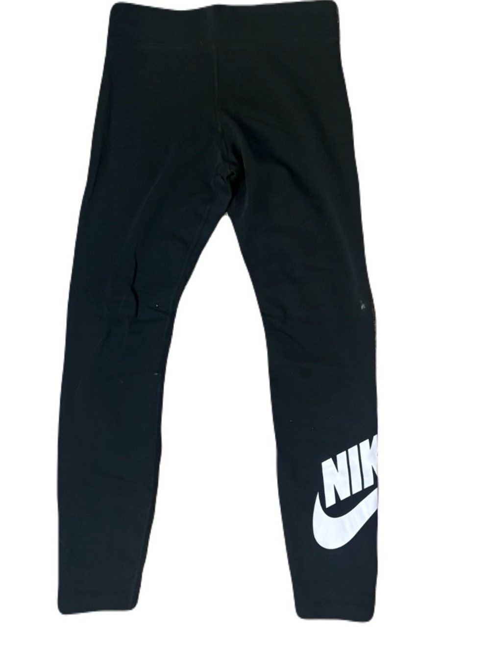 Nike Black Leggings with White Logo